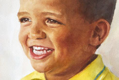 watercolor portrait paintings portfolio and commission information