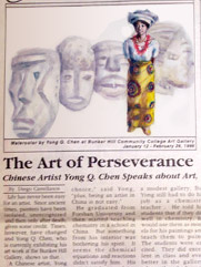 The Art of Perseverance: Chinese Artist Yong Q. Chen Speaks about Art.