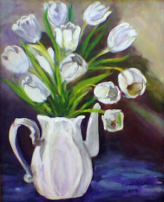 Acrylic Painting of flowers