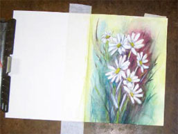 Watercolor Gift Card Step by Step