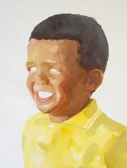 How to paint a boy in watercolor step by step.