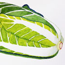 Watercolor painting by a student of Yong Chen: Chinese vegetable