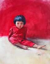 portrait painting by Yong Chen