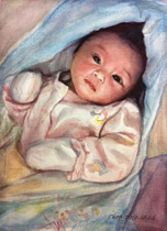 portrait painting by Yong Chen