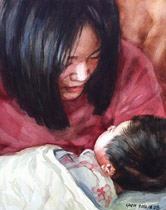 portrait painting by Yong Chen