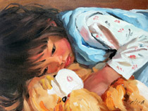 portrait painting by Yong Chen