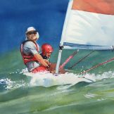 13 Sailing Watercolor